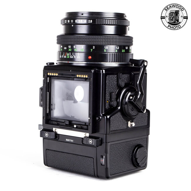 Bronica ETRSi 645 Camera w/75mm f/2.8 Zenzanon, AE Prism, WLF EXCELLENT