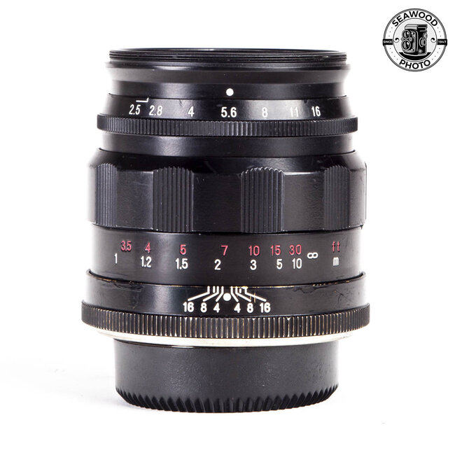 Voigtlander Color-Heliar 75mm f/2.5 MC LTM GOOD+