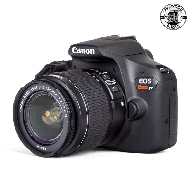 Canon T7 w/ 18-55mm f3.5-5.6 II EXCELLENT