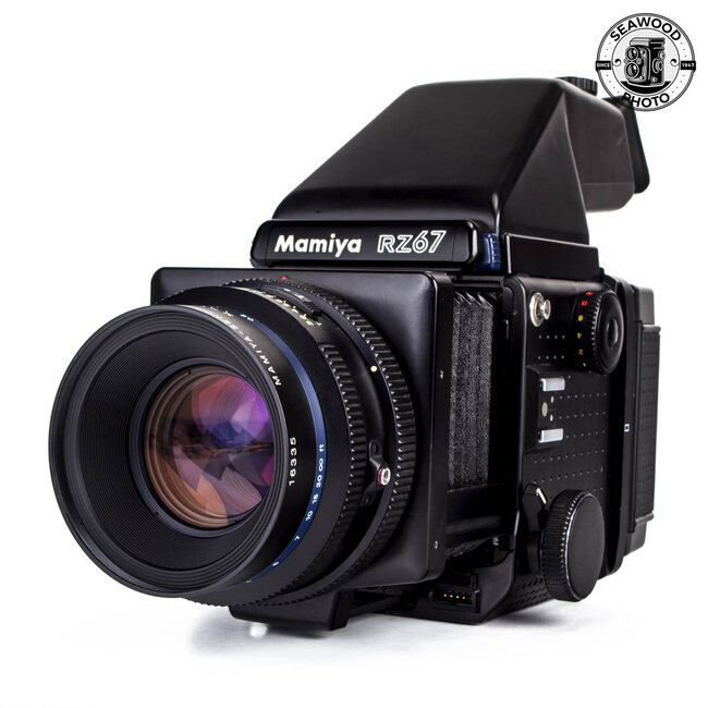 Mamiya RZ67 w/ 110mm f/2.8, AE Prism + WLF GOOD+
