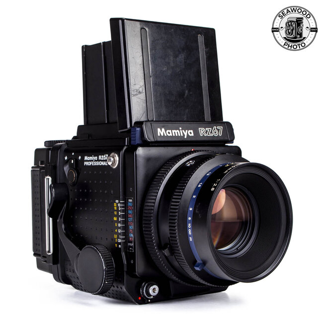 Mamiya RZ67 w/ 110mm f/2.8, AE Prism + WLF GOOD+