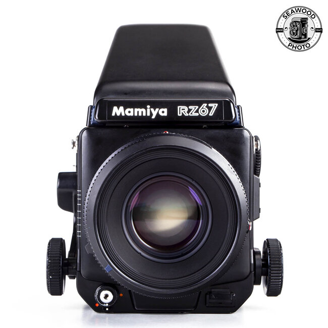 Mamiya RZ67 w/ 110mm f/2.8, AE Prism + WLF GOOD+