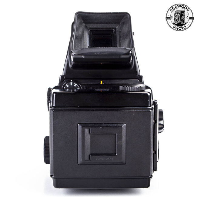 Mamiya RZ67 w/ 110mm f/2.8, AE Prism + WLF GOOD+