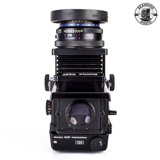 Mamiya RZ67 w/ 110mm f/2.8, AE Prism + WLF GOOD+
