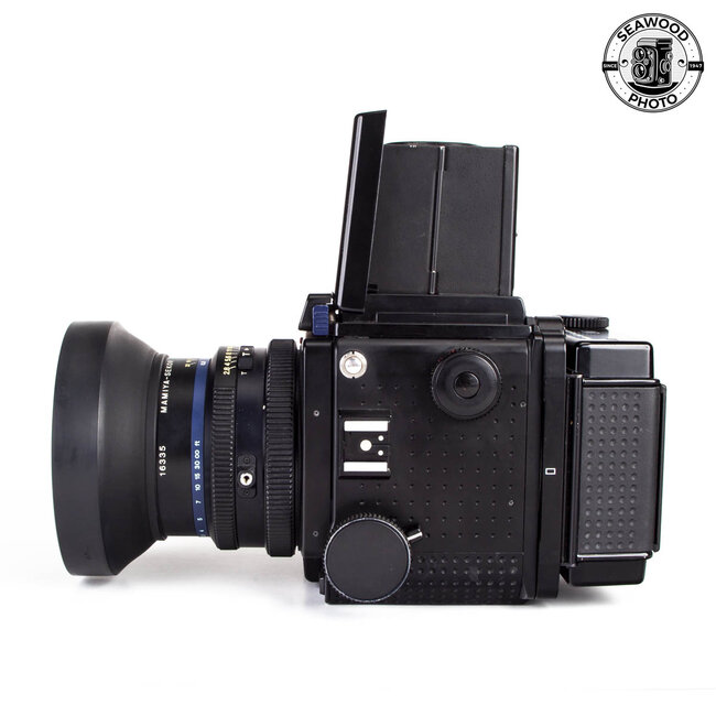 Mamiya RZ67 w/ 110mm f/2.8, AE Prism + WLF GOOD+