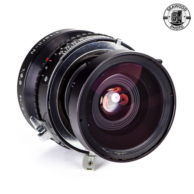 Caltar II-N (Rodenstock) 75mm f/6.8 in Copal 0 Shutter EXCELLENT