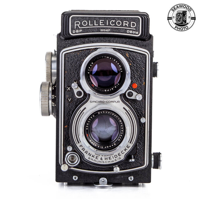 Rollei Rolleicord V TLR w/ Xenar 75mm f/3.5 GOOD