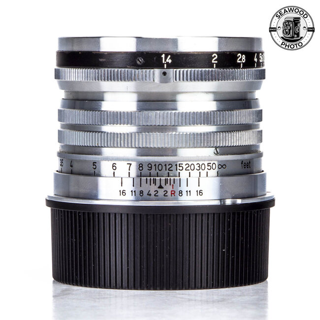 Nikon Nikkor S.C 50mm f/1.4 M39 w/ M Mount Adapter GOOD+