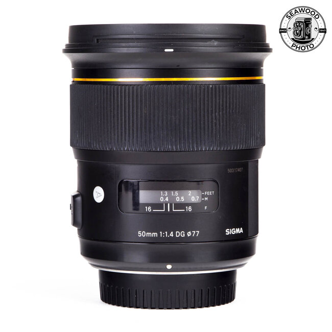 Sigma 50mm f/1.4 DG 014 for Nikon GOOD+