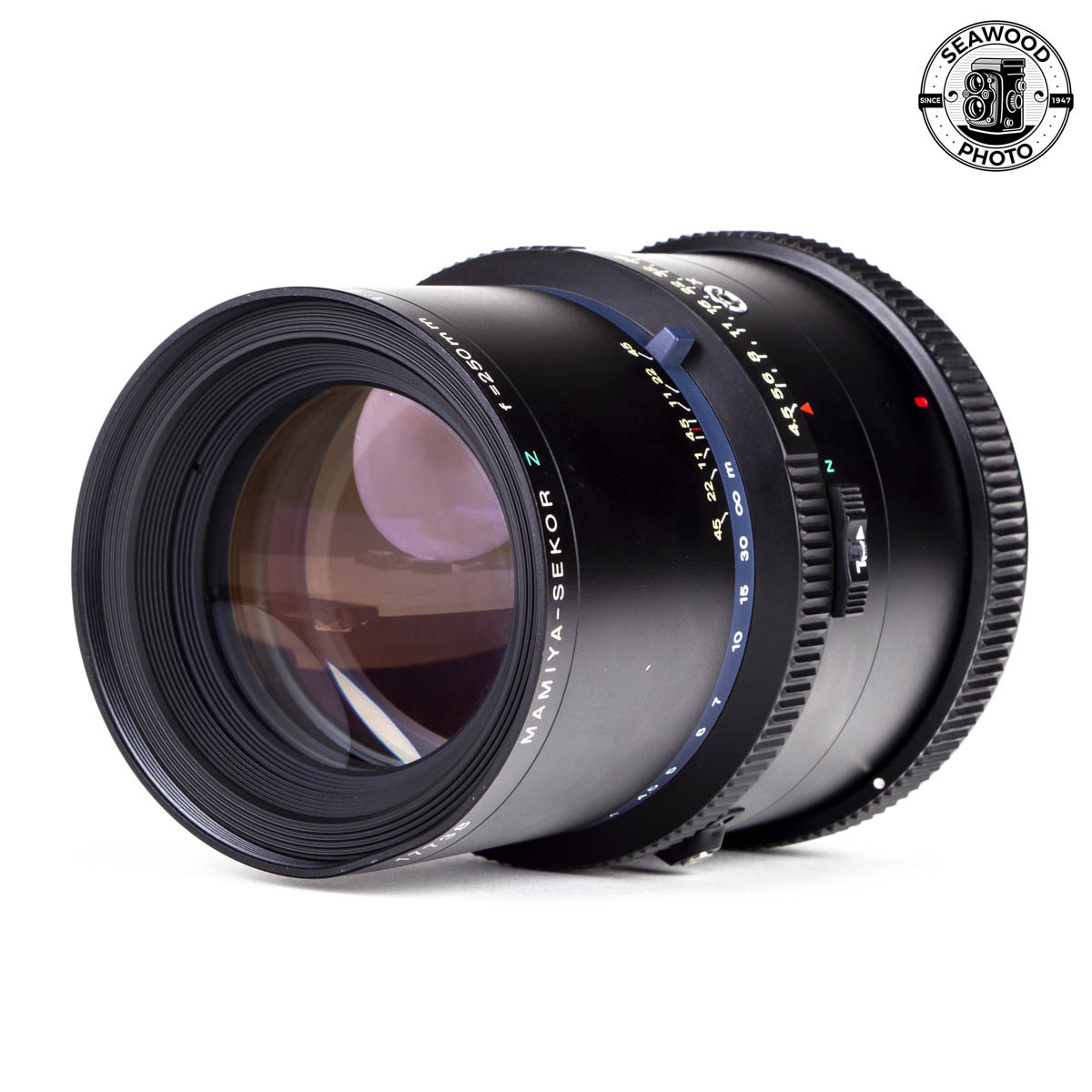 ミヤ Mamiya Sekor 250mm f5 Telephoto 2413 Mamiya Sekor Z 250mm f/4.5 GOOD- - Seawood Photo
