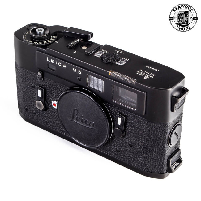 Leica M5 Black Body Only (Meter Works) GOOD+