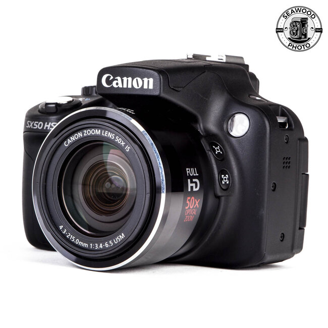 Canon PowerShot SX50 HS 12.1mp w/24-600mm Zoom EXCELLENT