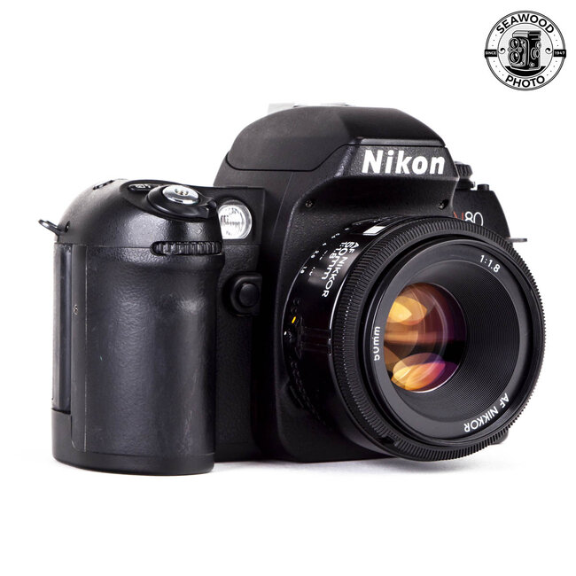 Nikon N80 35mm SLR w/ AF Nikkor 50mm f/1.8 GOOD+
