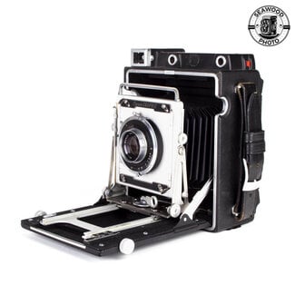 Graflex Crown Graphic 4x5 w/127mm f/4.7 Ektar GOOD