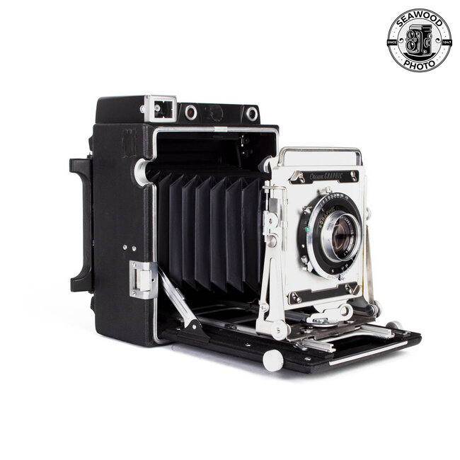 Graflex Crown Graphic 4x5 w/127mm f/4.7 Ektar GOOD