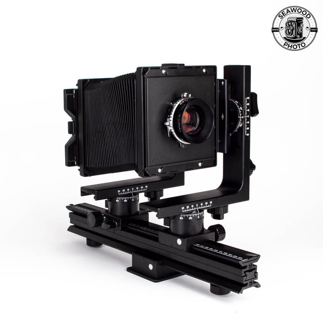 Horseman 4X5 LX View Camera Optical Bench Modular System w/210mm GOOD+