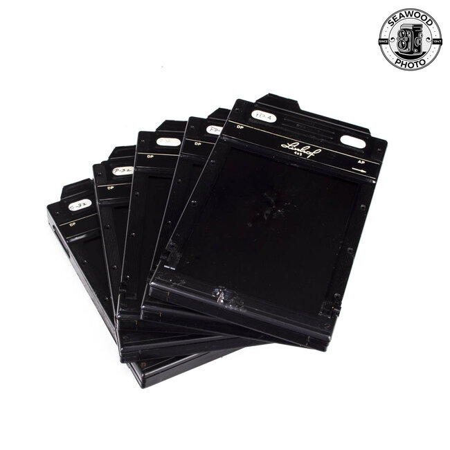 LINHOF 4X5 SHEET FILM & PLATE HOLDER Set of 5 UGLY