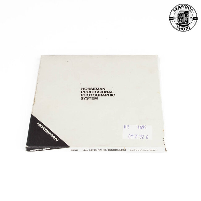 Horseman 23511  14x14cm Lens Board Undrilled