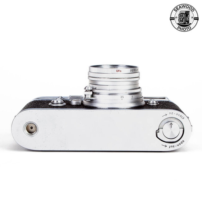 Leica M3 Double Stroke w/5cm f2 Summicron and Extras GOOD