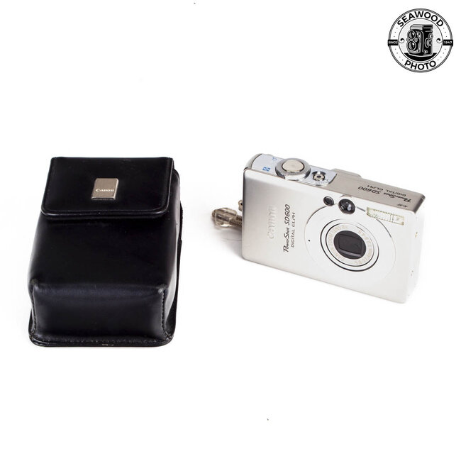 Canon PowerShot Digital SD600 ELPH 6MP SD Card Included GOOD+