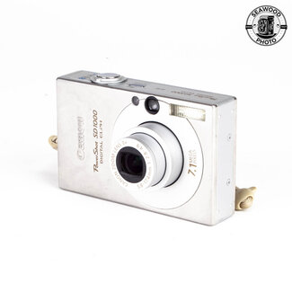 Canon Canon PowerShot SD1000 7.1MP Point & Shoot w/ SD Card GOOD