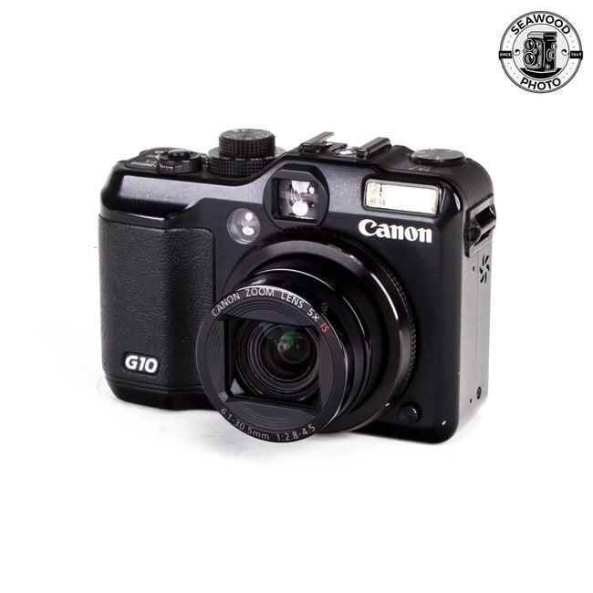 Canon G10 14.7mp w/New Batteries and Charger  GOOD+