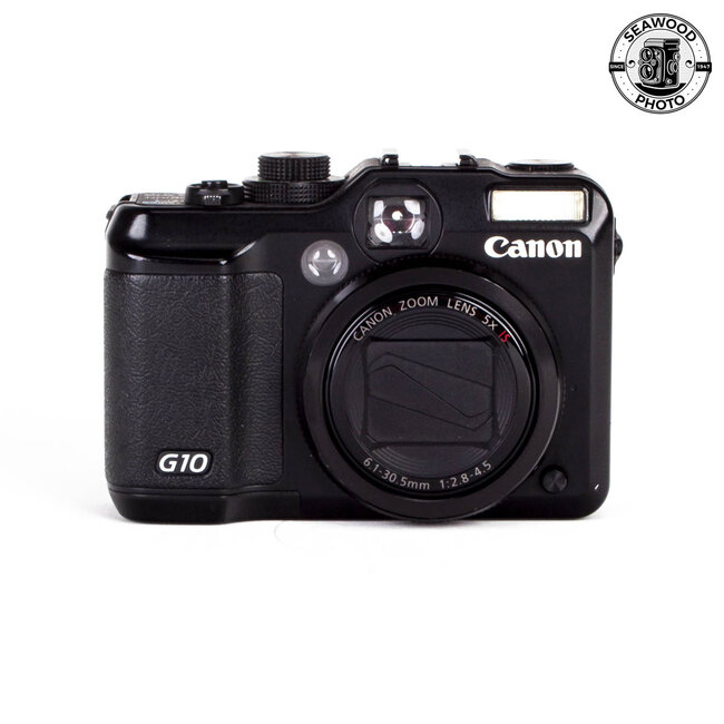 Canon G10 14.7mp w/New Batteries and Charger  GOOD+