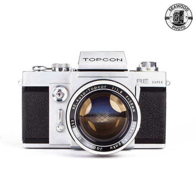 Topcon RE Super w/ Auto Topcor 58mm f/1.4 GOOD+