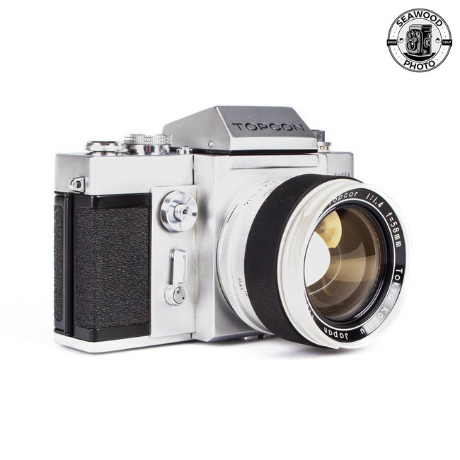 Topcon RE Super w/ Auto Topcor 58mm f/1.4 GOOD+