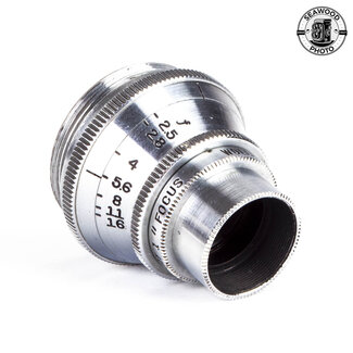 Wollensak 1" f/2.5 Cine Velostigmat GOOD+