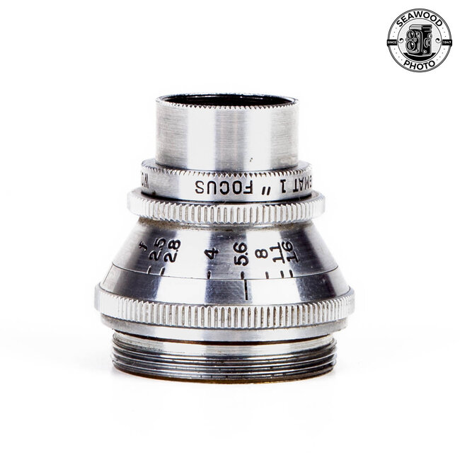 Wollensak 1" f/2.5 Cine Velostigmat GOOD+