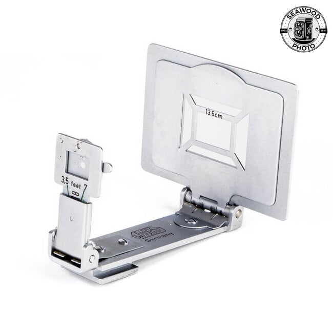 Leica Rahmensucher (ROSOL) Frame Viewfinder Sports Finder w/ Leather Case EXCELLENT