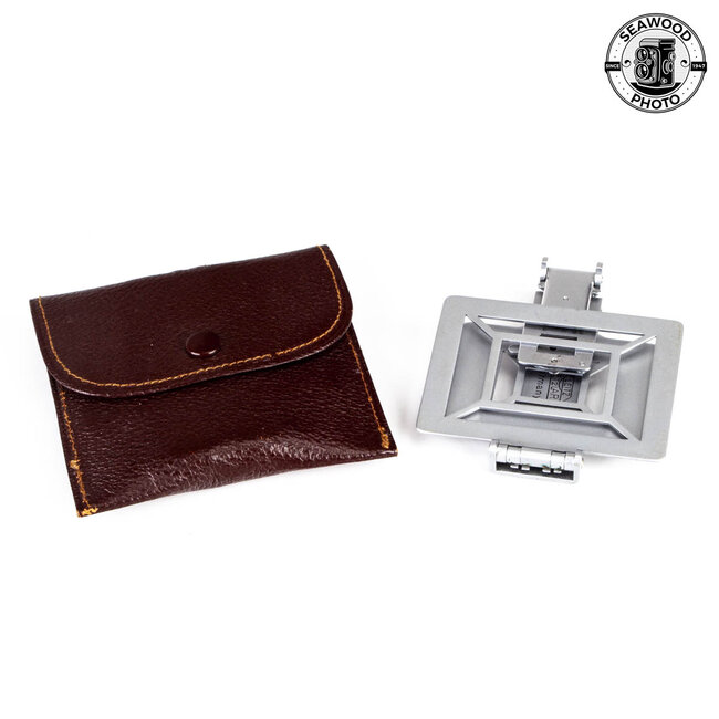 Leica Rahmensucher (ROSOL) Frame Viewfinder Sports Finder w/ Leather Case EXCELLENT