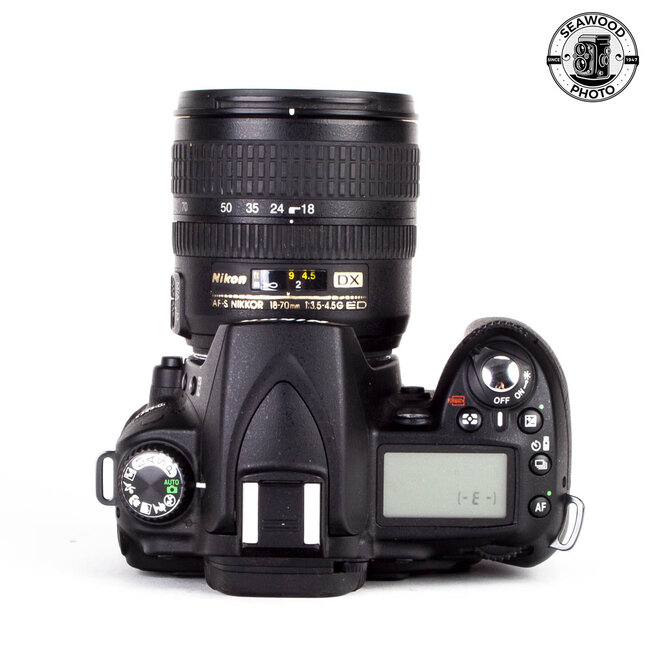 Nikon D90 DSLR 12.3mp  w/Nikkor 18-70mm  Low Shutter Count EXCELLENT