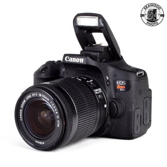 Canon Canon Rebel T6i 24.2mp w/18-55mm lens GOOD