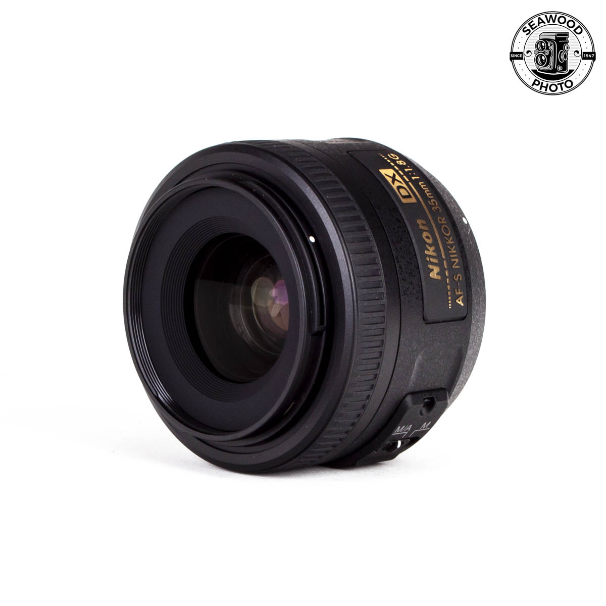 Nikon AF-S 35mm f/1.8G w/Shade EXCELLENT - Seawood Photo