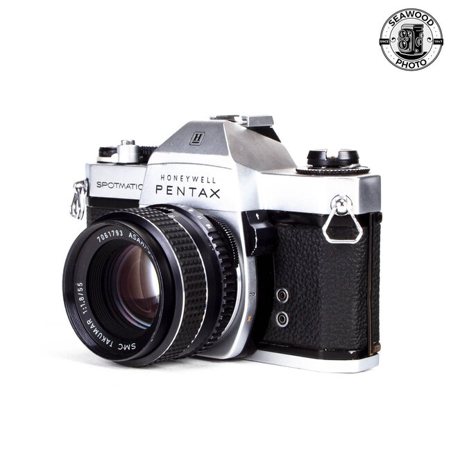 Pentax Spotmatic F w/ SMC 55mm f/1.8 (No Meter) GOOD