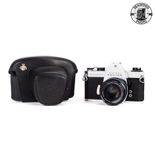 Pentax Spotmatic F w/ SMC 55mm f/1.8 (No Meter) GOOD