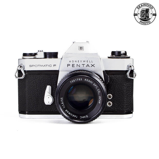 Pentax Spotmatic F w/ SMC 55mm f/1.8 (No Meter) GOOD