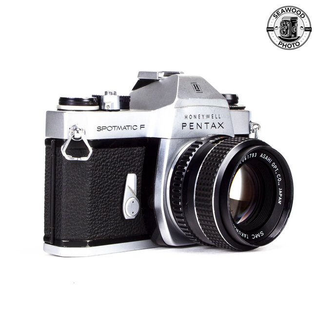 Pentax Spotmatic F w/ SMC 55mm f/1.8 (No Meter) GOOD