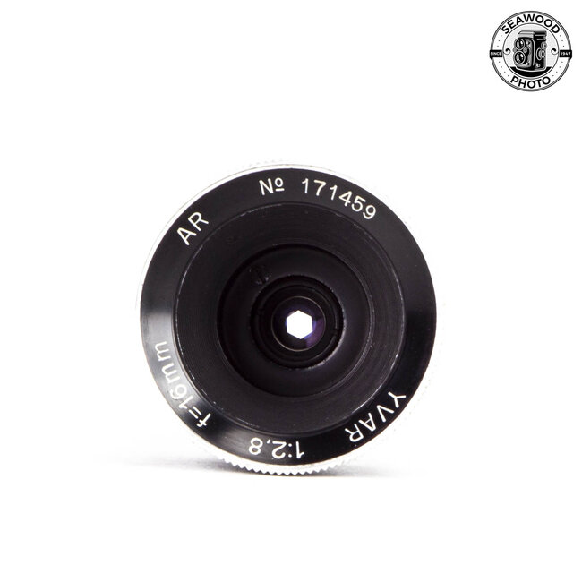 Kern 16mm f/2.8 Yvar Lens for Bolex GOOD+