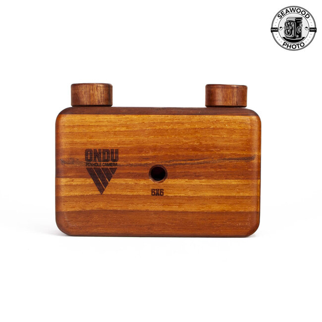 ONDU 6x6 120 Wooden Pinhole Camera GOOD