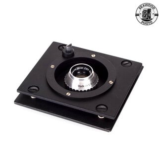 Delta Bes-Align 4x4" Adjustable Lens Board w/Kodak 50mm f/4.5 Ektar GOOD+