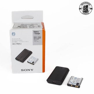 Sony Sony Battery Kit ACC-TRDCJ  Type J with Charger BC-DCJ and Battery NP-BJ1 LIKE NEW