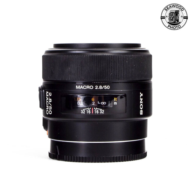 Sony 50mm f/2.8 Macro SAL50M28 for Sony A Mount EXCELLENT