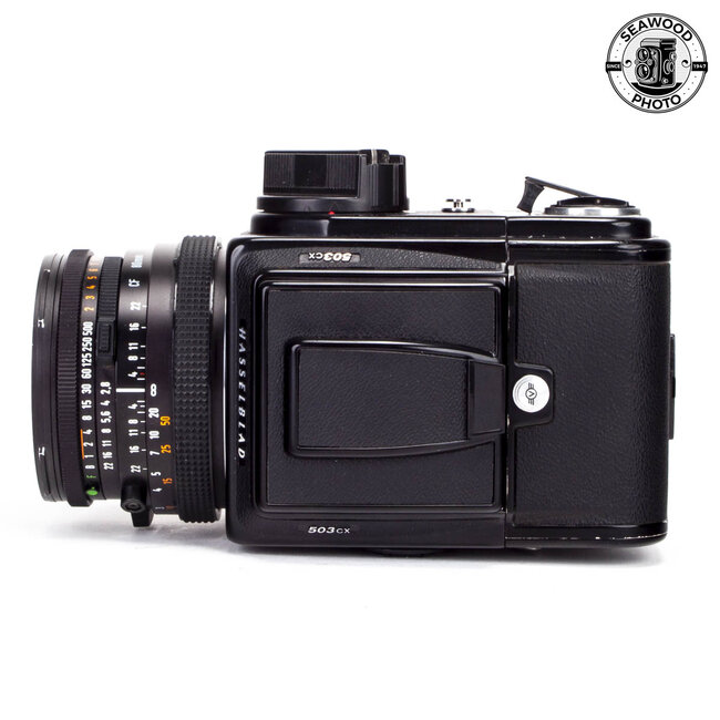 Hasselblad 503CX w/ CF 80mm f/2.8 + A12 Back GOOD+