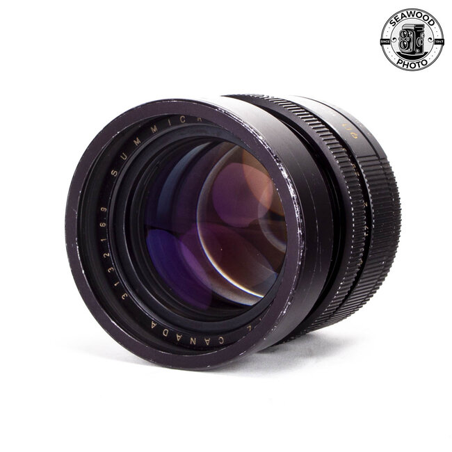 Leica 90mm f/2 Summicron-R 3-Cam GOOD-