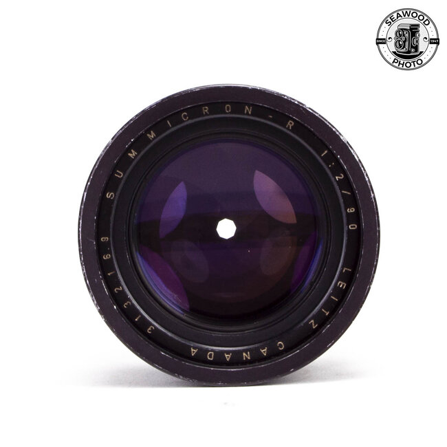 Leica 90mm f/2 Summicron-R 3-Cam GOOD-