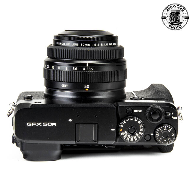 Fujifilm GFX 50R w/50mm f3.5 WR 51.4MP EXCELLENT