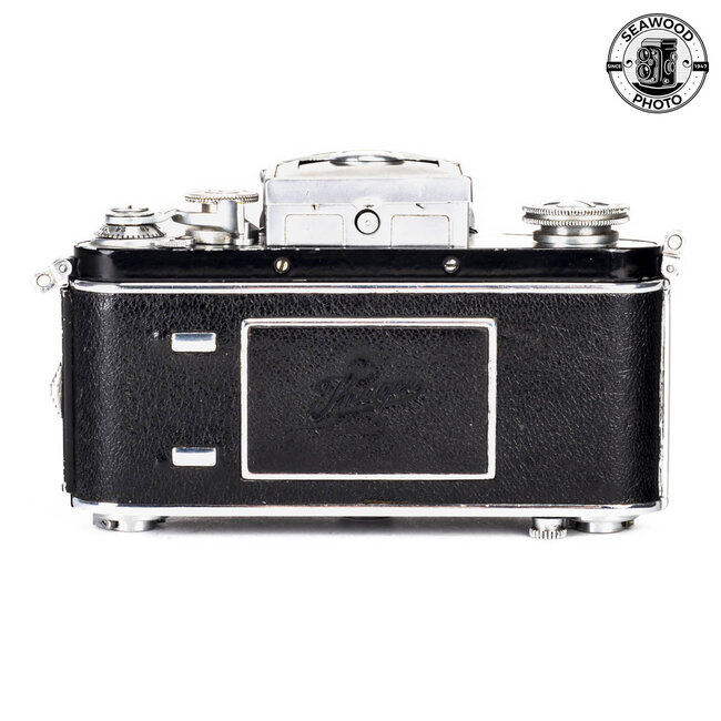 Kine Exakta 1 Round Magnifier w/Zeiss 50mm f/2.8 Tessar GOOD